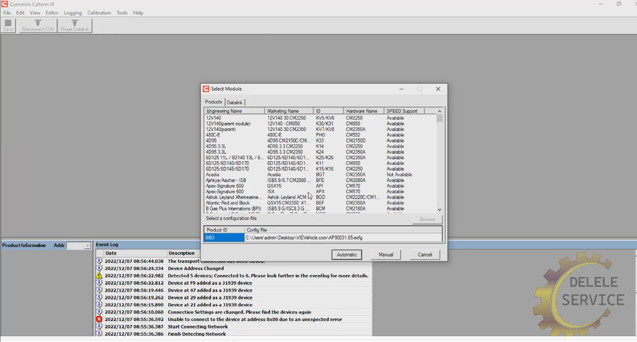 Cummins ISC8.3 CM2250 BBO DPF SCR EGR Delete Tutorial